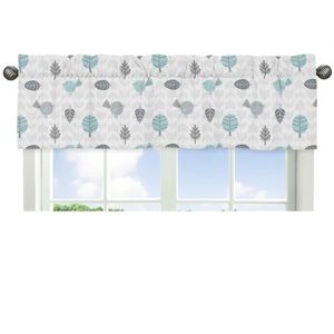 Nursery or Kids Valance Curtain Set of 3